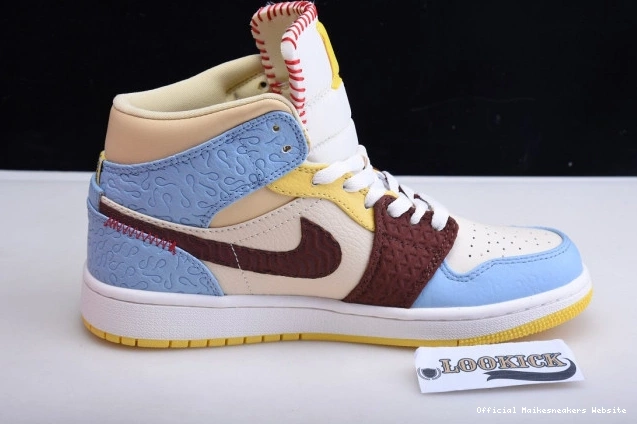 Official Maikesneakers Fearless SE Jordan 1 x Mid Air CU2803-200 Chateau Maison Rouge 0724
